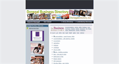 Desktop Screenshot of donegaldirectory.biz