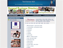 Tablet Screenshot of donegaldirectory.biz